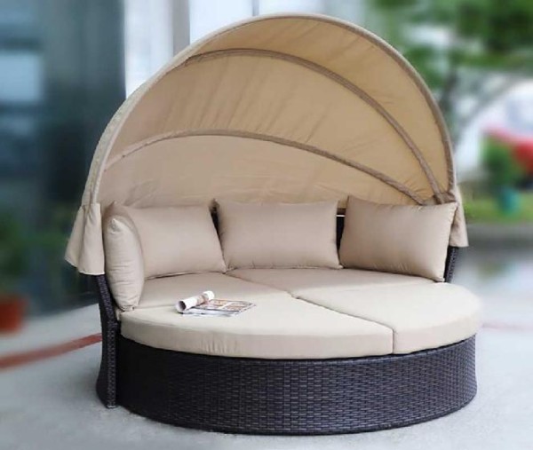 Диван-Трансформер AFINA плетеный из иск. ротанга AFM-325B Brown купить в Пустошке