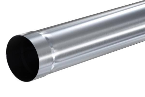 Водосток Aquasistem, Система 150/100 - Соединительная труба 1 метр оцинковка купить в Пустошке