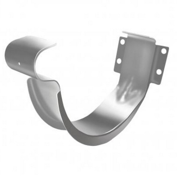 Водосток Grand Line 150x100 – Держатель желоба RAL 9003 купить в Пустошке