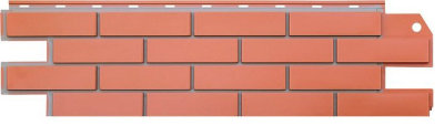 Фасадная панель SteinDorf Кирпич красный