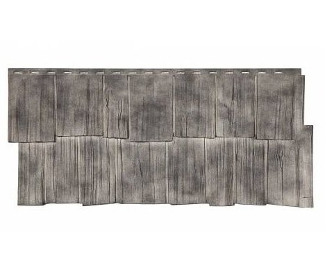 Фасадная панель T-Сайдинг-Щепа дуб Кавказ купить в Пустошке