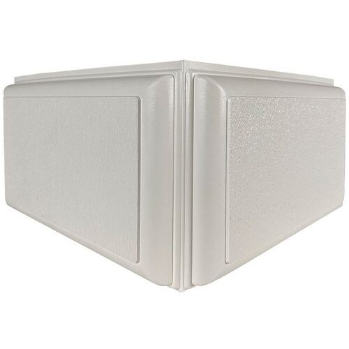 Угол Наружный к Фасадным Термопанелям Доломит Дагестанский Камень 235 мм Белый купить в Пустошке