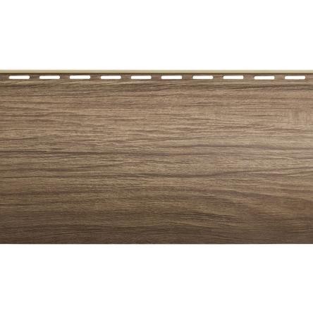 Виниловый сайдинг Люкс Blockhouse BH-01 орех купить в Пустошке