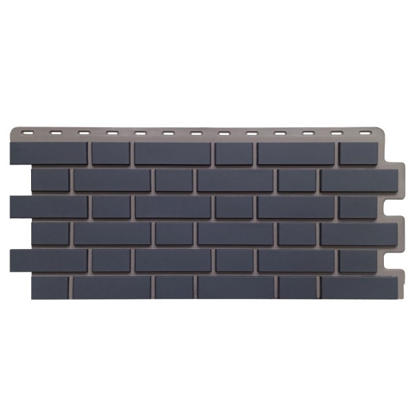 Фасайдинг Серия «Кирпич клинкерный» Асфальт купить в Пустошке