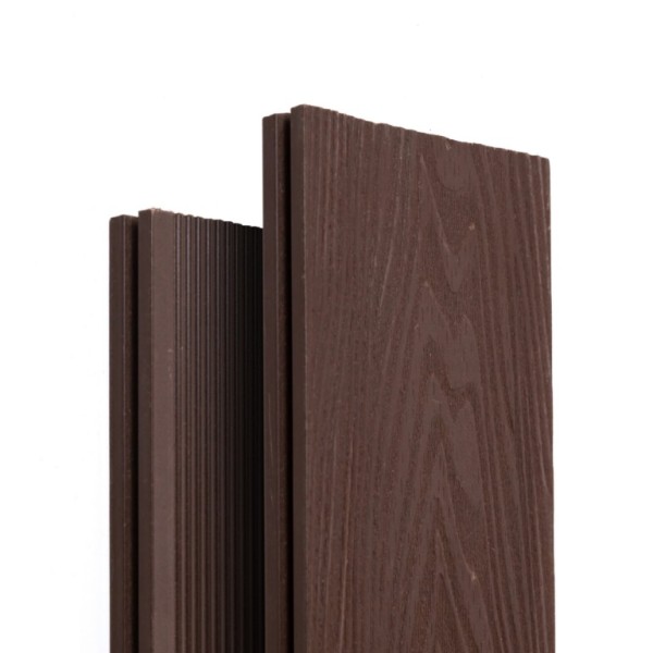 Террасная доска Ecodecking Экстра 3D полнотелая Графит купить в Пустошке