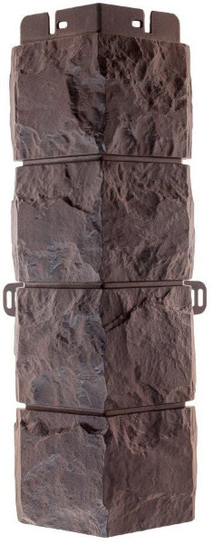 Фасадная панель Наружный угол фагот (чеховский), 0,45 х 0,13м (н) купить в Пустошке