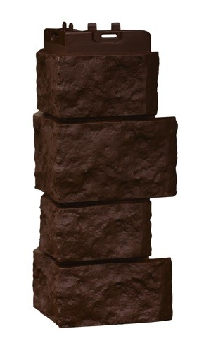 Угол Grand Line Дикий камень Стандарт Шоколадный (коричневый) купить в Пустошке