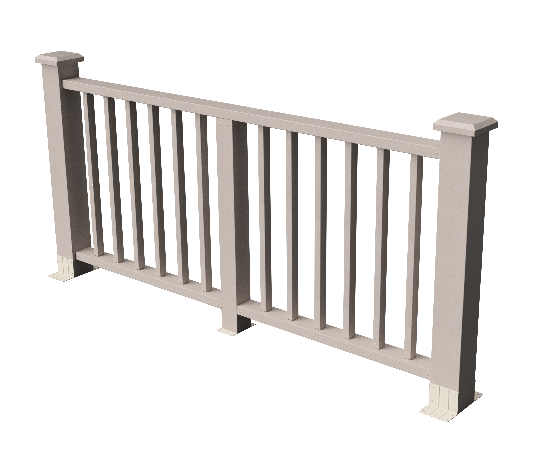 Ограждения декоративное ДПК GRINDERDECO Альма выбеленый дуб купить в Пустошке