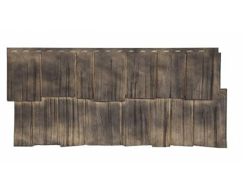 Фасадная панель T-Сайдинг-Щепа дуб Урал купить в Пустошке