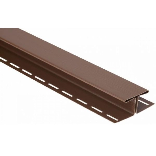 Н-профиль Люкс Крашенный, T-18, ВН, Тёмный Орех купить в Пустошке