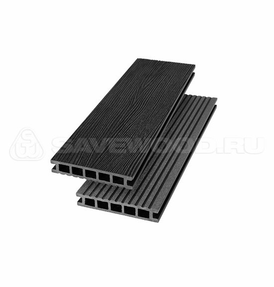 Террасная доска из ДПК SW Ornus радиальный распил черный купить в Пустошке