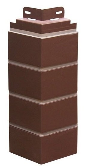Угол к фасадной панели SteinDorf Кирпич коричневый купить в Пустошке