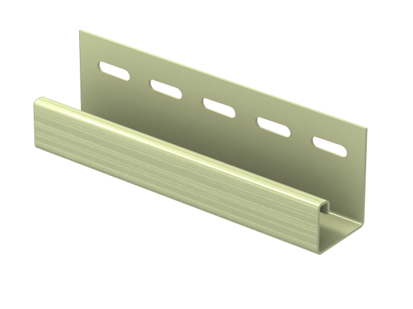 J-планка Ю-пласт Классика зелёная купить в Пустошке