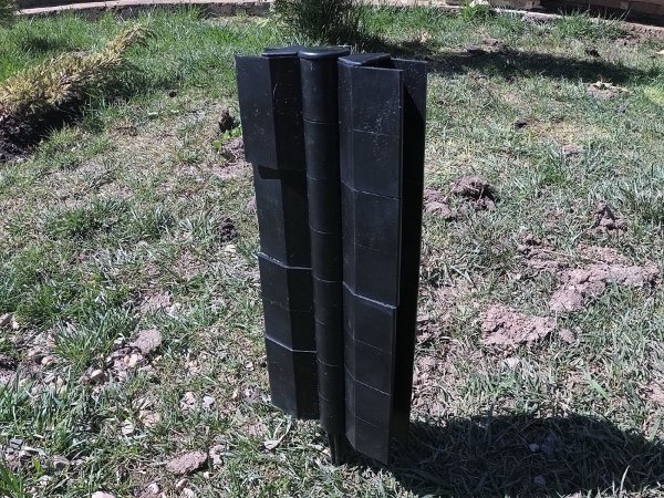 Угловой элемент поворотный, пластиковый от 60° до 300° для доски 300х30 мм из ДПК чёрный Holzhof купить в Пустошке