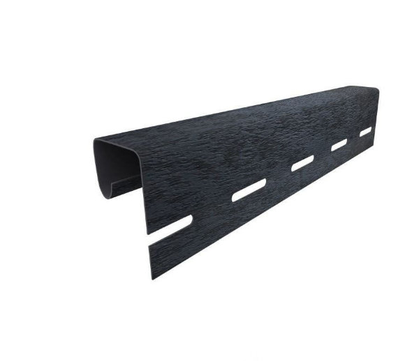 J-Планка Кирпич графитовая купить в Пустошке