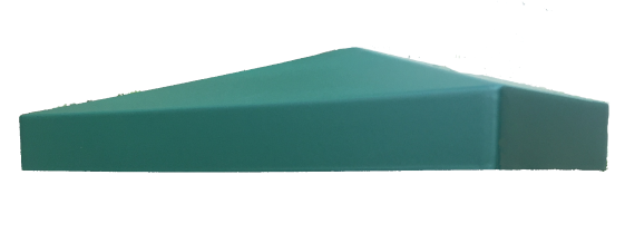 Крышка столба зелёная купить в Пустошке