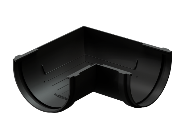 Угол желоба универсал 90˚ Docke Premium ПВХ - Карбон купить в Пустошке