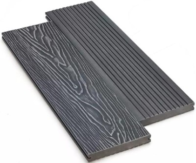 Террасная доска ДПК Deckart Monolit 3D Графит