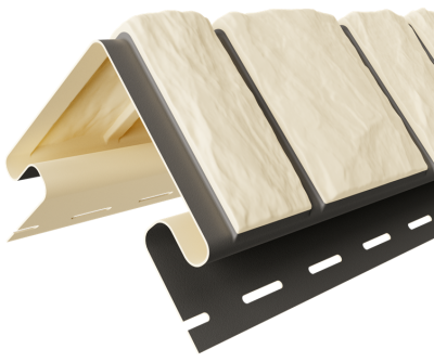 Угол наружный «Брусчатка Доломит», Бежевый