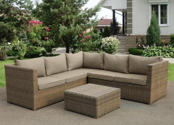 Комплект мебели AFINA плетеной из иск. ротанга YR825B Beige купить в Пустошке