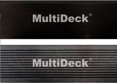 Террасная доска из ДПК MultiDeck  Черный бархат