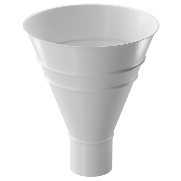 Воронка водосборная Döcke STAL PREMIUM, Пломбир купить в Пустошке