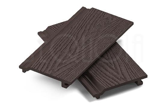 Доска фасадная ДПК 3D SEQUOIA Evolution WOOD BROWN купить в Пустошке