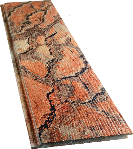 Фиброцементный сайдинг SidWood с фактурой под дерево W-138 Клик купить в Пустошке