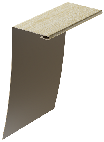 Универсальный околооконный профиль 89/254 мм, Зрелый каштан купить в Пустошке