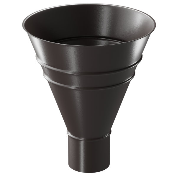 Воронка водосборная Döcke STAL PREMIUM, Шоколад купить в Пустошке