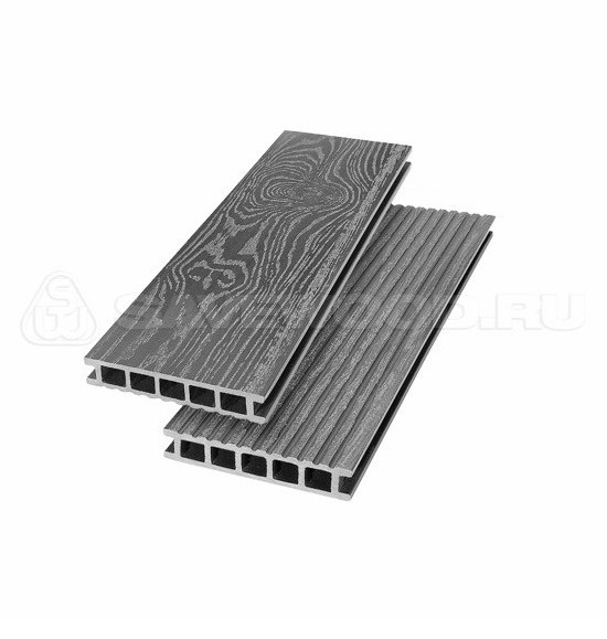 Террасная доска из ДПК SW Ornus тангенциальный распил пепельный купить в Пустошке