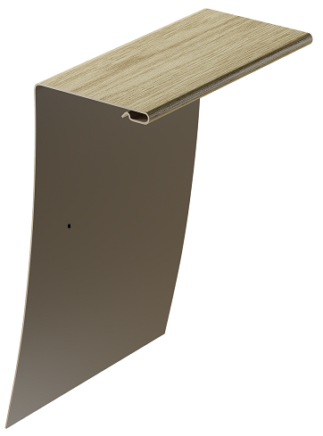 Универсальный околооконный профиль 89/254 мм, Кедр купить в Пустошке