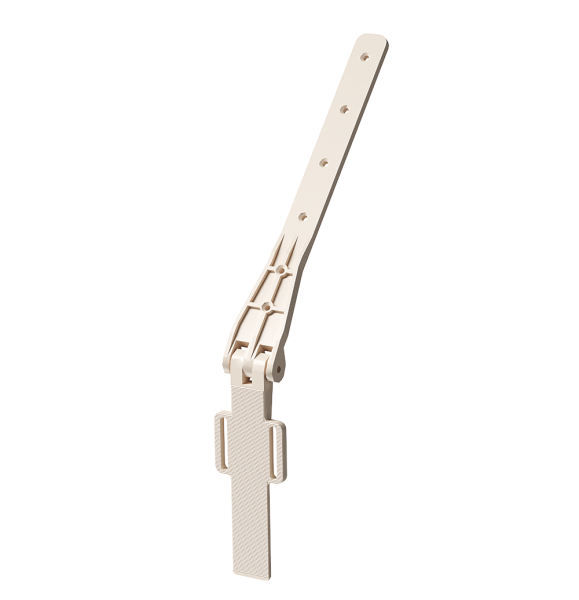 Крепление регулируемое для кронштейна желоба Docke Lux ПВХ Латте купить в Пустошке