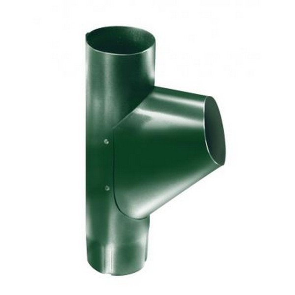 Водосток Grand Line 125x90 – Тройник RAL 6005 купить в Пустошке