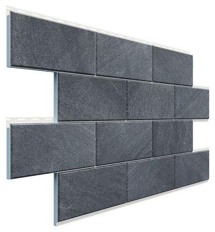 Фасадная термопанель Доломит Дагестанский камень Графит купить в Пустошке