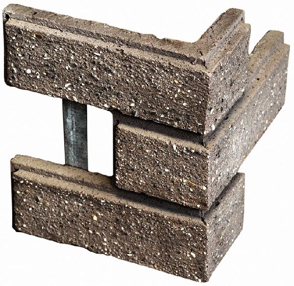 Угловой элемент Кирисс Фасад Имитирующие кирпич купить в Пустошке