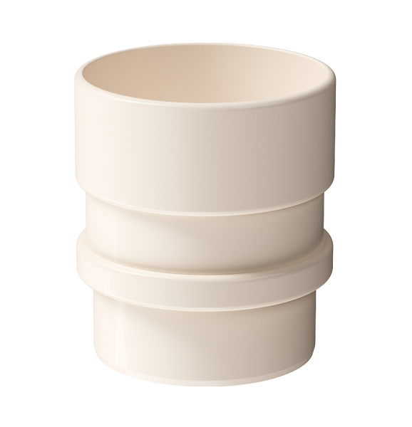 Муфта соединительная Docke Lux ПВХ Латте купить в Пустошке