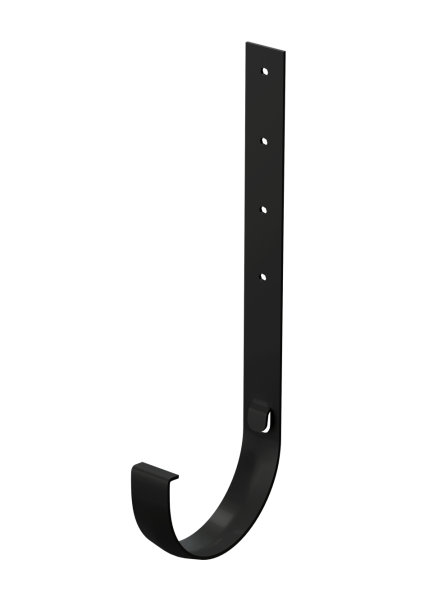 Кронштейн желоба металл Docke Premium ПВХ - Карбон купить в Пустошке