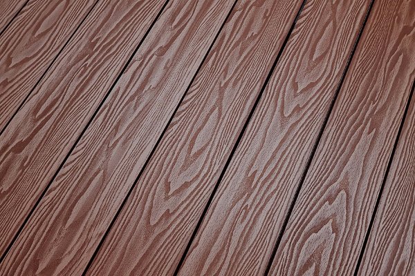 Террасная доска из ДПК Terrapol Смарт 3D Полнотелая с пазом Орех Милано купить в Пустошке