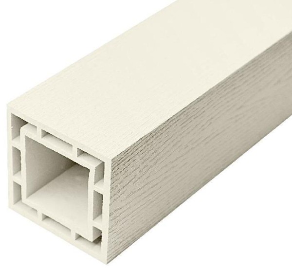 Столб FAYNAG ДПК WOOD слоновая кость купить в Пустошке