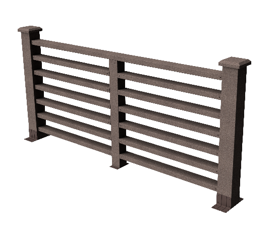 Ограждения декоративное ДПК GRINDERDECO Марсело венге купить в Пустошке
