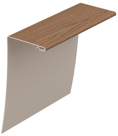 Универсальный околооконный профиль 89/254 мм, алтайский купить в Пустошке