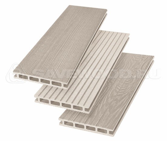 Террасная доска из ДПК SW Carpinus (R) — двухсторонняя бежевый купить в Пустошке
