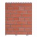 Фасадная панель Доломит Кирпич Славянка Красный купить в Пустошке