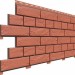 Фасадная панель Доломит Кирпич Славянка Красный купить в Пустошке