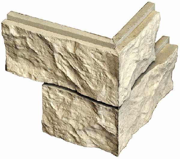 Угловой элемент Кирисс Фасад Скала купить в Пустошке