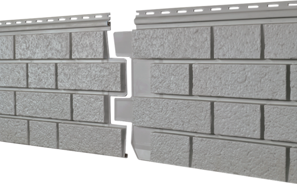 Фасадная панель Ю-пласт Стоун Хаус S-Lock Клинкер Нордик дым купить в Пустошке