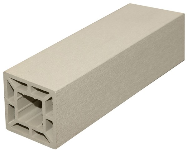 Столб промежуточный CM Railing Белое дерево купить в Пустошке