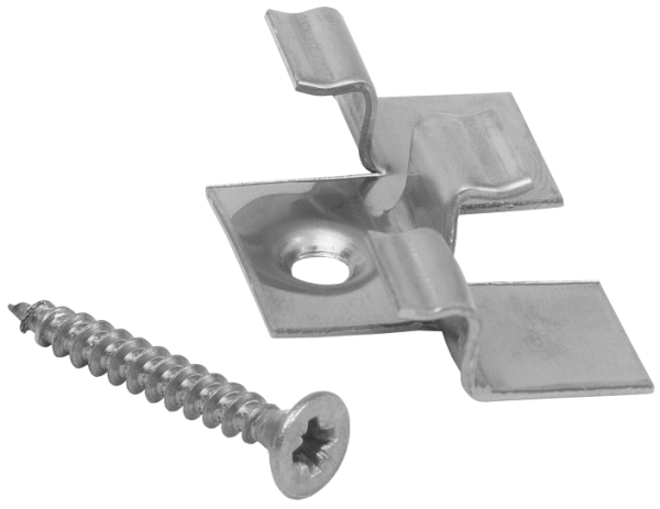 Клипса с саморезом,Grinder бесшовный монтаж 2 mm купить в Пустошке