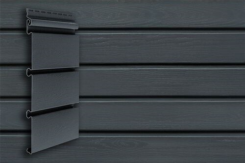Сайдинг Архитектурный Планкен Grand Line Графит купить в Пустошке